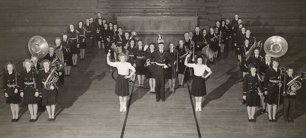 Description: MHS Band May 1947corrSharp