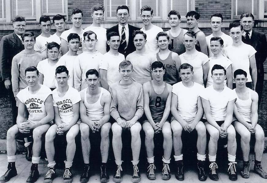 Description: Description: MHS FB team 1947-48sm